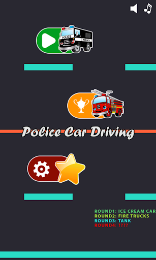 【免費教育App】Police car games for kids free-APP點子