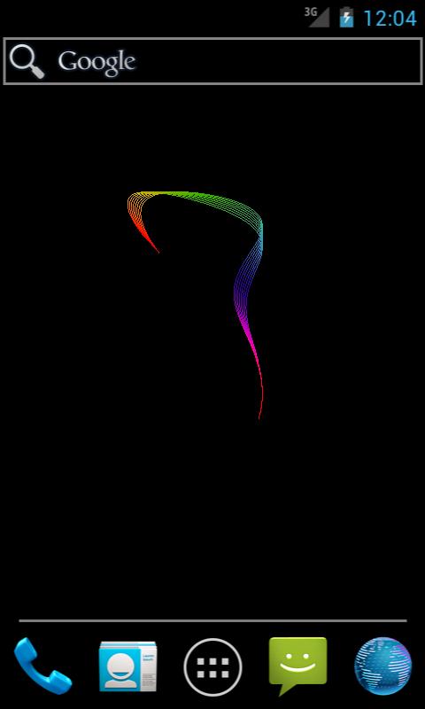 Elegant Flow Live Wallpaper Screen 3
