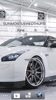 Nissan Gtr R35 White ライブ壁紙 Androidアプリ Applion