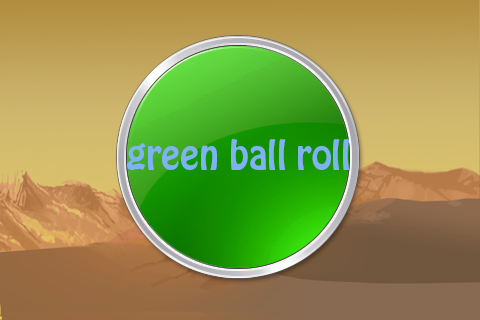 green ball roll