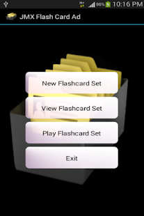 JMX Flashcard Ad - náhled