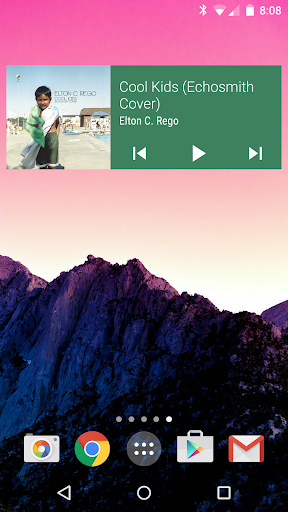 Jack's Music Widget