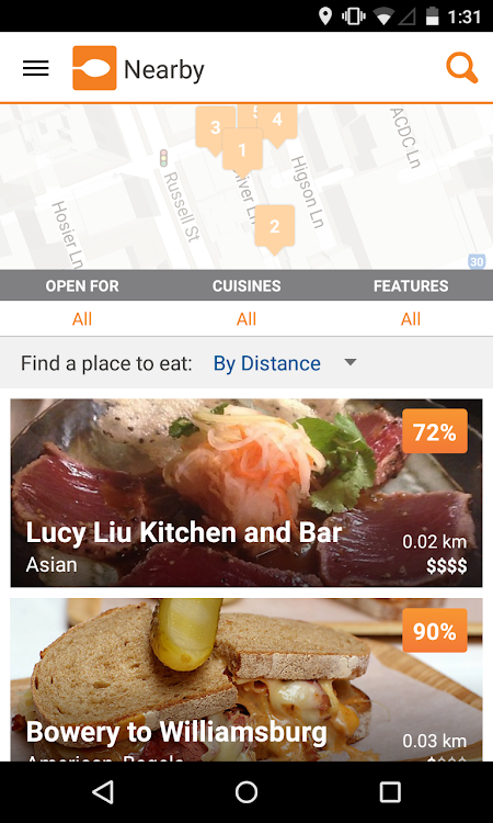 Urbanspoon Restaurant Reviews - 4.0.21 - (Android)
