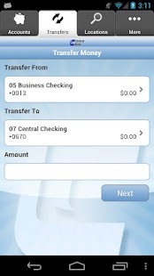 Central Bank – Mobile Banking Screenshots 1