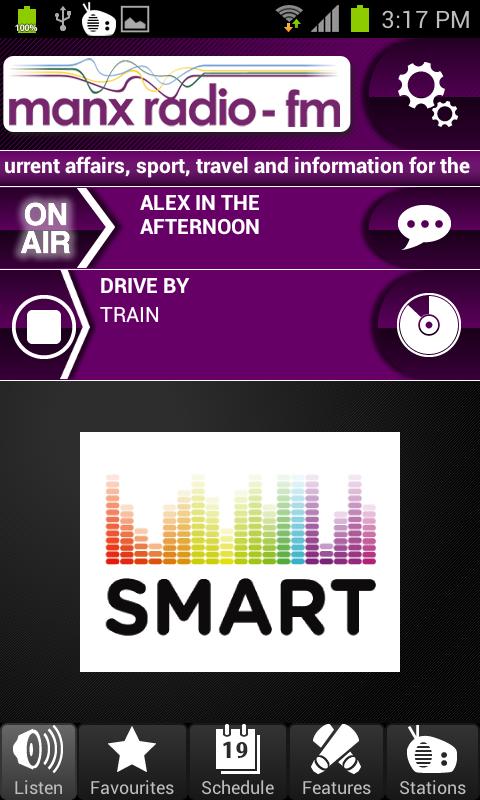 Manx Radio FM Screen 2