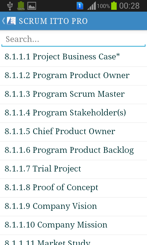 SCRUM ITTO PRO Screen 2