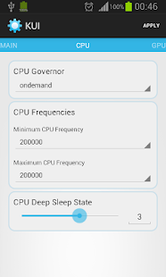 KUI - A Kernel Tweaker Screenshots 1