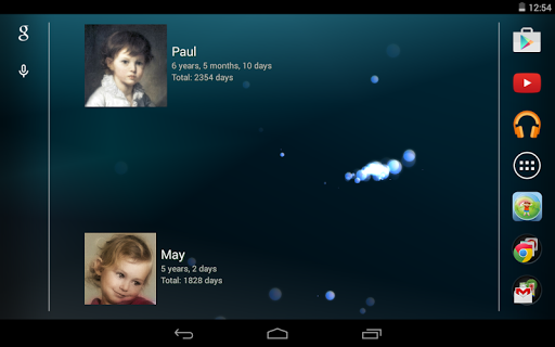 Baby Age Widget