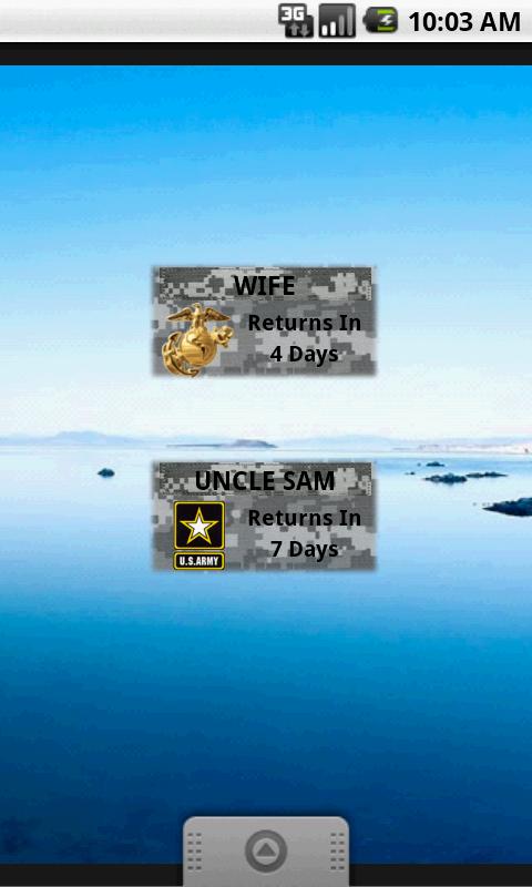 Deployment Countdown Screen 1