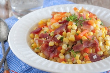 Maple Bacon Vegetable Corn Recipe