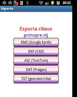 RilievoGPS Screenshots 10