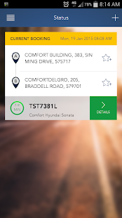   ComfortDelGro Taxi Booking App- screenshot thumbnail   