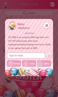 GO SMS PRO HAPPY EASTER THEME(圖4)-速報App