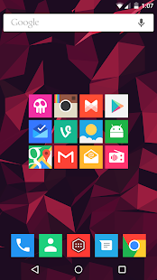  Minimal UI - Icon Pack: miniatura de captura de pantalla  