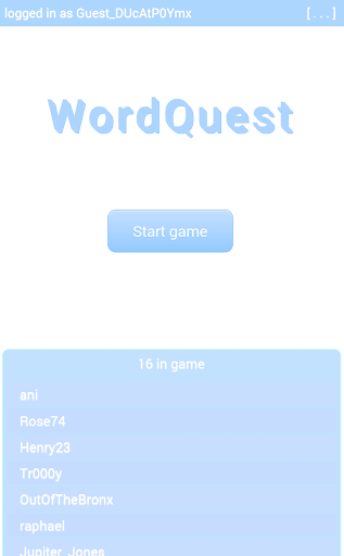 WordQuest - word search