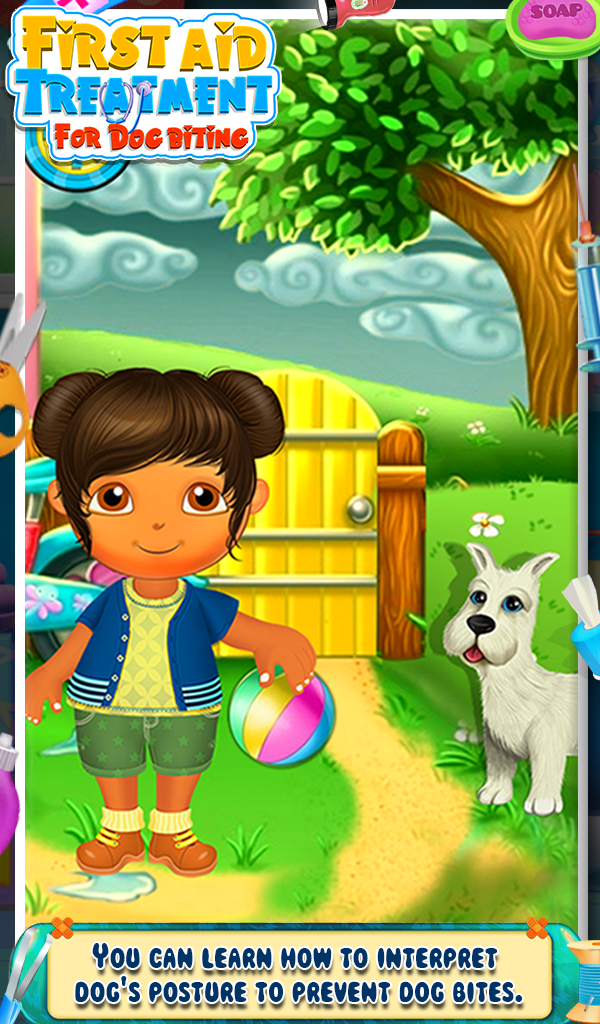 Android application First Aid Treatment Dog Biting screenshort