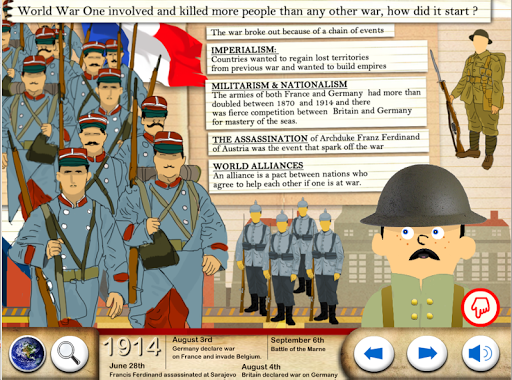 免費下載教育APP|World War One - WW1 For Kids app開箱文|APP開箱王