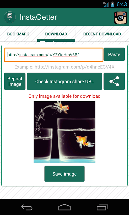 InstaGetter Pro - screenshot