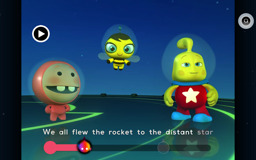 Learn to Read Rocket Storybook Screen 3