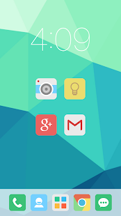  Migliori Temi e Icon Pack per Android: Flatastico Icon Pack  (Nova Apex Go Theme)