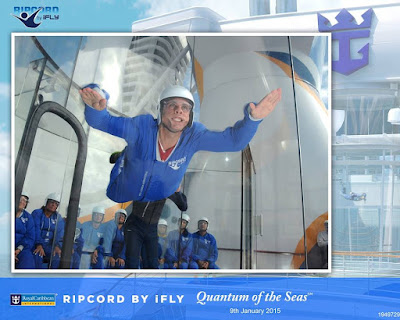 Again, the decision here goes to Quantum of the Seas. My first ever skydiving experience in the Ripcord by iFLY was a great time, even if my flight was just as shaky as that first full sea day!
