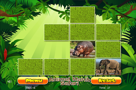Animal Card Match Safari Screenshots 9