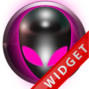 Poweramp Widget Pink Alien