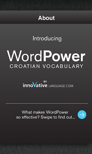 Learn Croatian WordPower