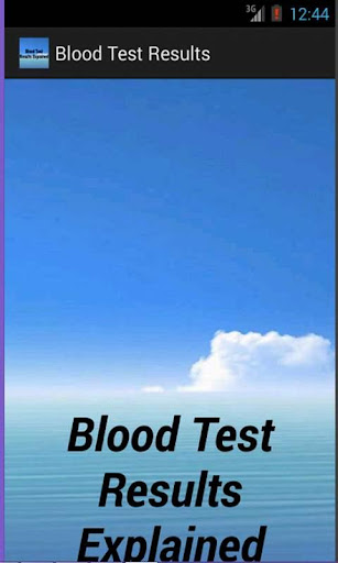 Blood Test Results Explained