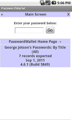 PasswordWallet Liteのおすすめ画像1