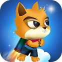 Kitty Jetpack 3D: Reckless Run icon