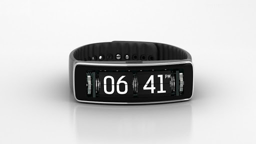 3D Flip Clock For Gear Fit