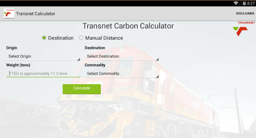 【免費商業App】Transnet Carbon Calculator-APP點子