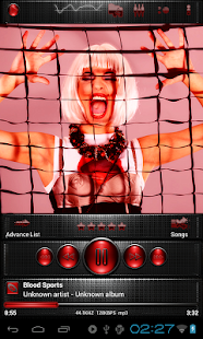 How to get Poweramp skin TITANIUM REDGRID patch 3.02 apk for android