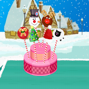 Cooking Christmas Cake Pops  Icon