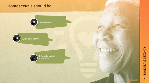 Quiz: Madiba's Legacy - 06 of 12 – Question