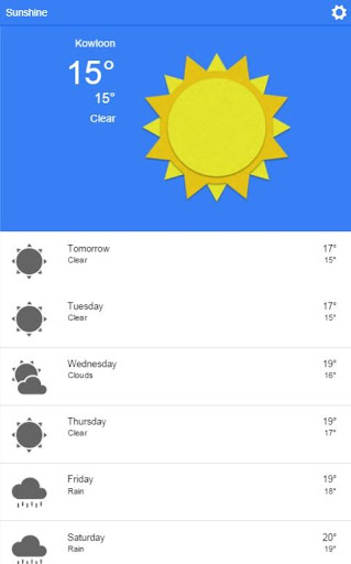 免費下載天氣APP|Sunshine Ionic app開箱文|APP開箱王