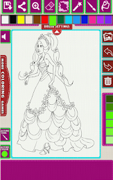 Princess Coloring Book poster 6
