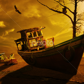 PANORAMA SENJA  by Ilham Abdi - Digital Art Places
