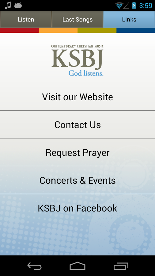 KSBJ God listens. Android Apps on Google Play