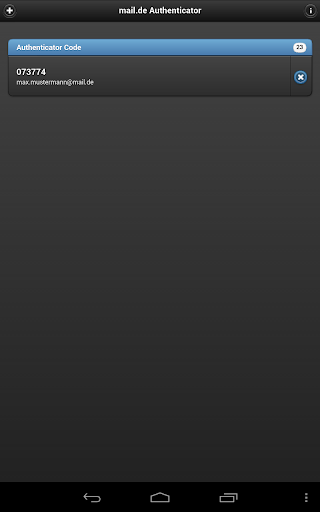 【免費通訊App】mail.de Authenticator-APP點子