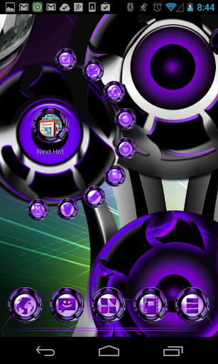免費下載個人化APP|Next 3D Theme Purple Twister app開箱文|APP開箱王