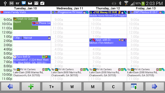 Pimlical Advanced Calendar/PIM - screenshot thumbnail