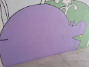 Hungry Hippo Mural