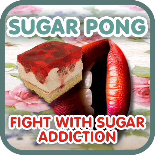 SUGAR PONG - Fight with fat. LOGO-APP點子