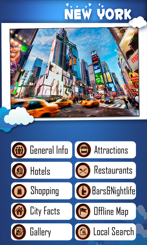NEW YORK TRAVEL GUIDE Screen 2