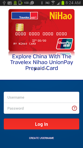 Travelex NiHao Prepaid Card