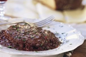 Steak with Shallot-Red Wine Sauce (Bifteck Marchand de Vin)