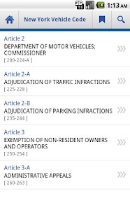 Free Download NY Vehicle and Traffic Code APK