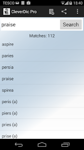 CleverDic Crossword Solver Pro Screenshots 4